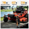 FORTEM transportavimo diržai su sagtimi, 748 kg, ilgis 4,57 m, rinkinys 4 vnt., FRTM-RTDS