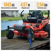 FORTEM transportavimo diržų rinkinys su ratukais, 4 vnt., 1043 kg apkrova, 4,57 m ilgio, S formos kabliai, FRTM-RTDS-2300