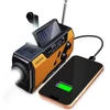 FosPower nešiojamasis avarinis radijas su saulės baterija, rankiniu generatoriumi ir 2000 mAh FOSPWB-2376
