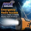 FosPower nešiojamasis avarinis radijas su saulės baterija, rankiniu generatoriumi ir 2000 mAh FOSPWB-2376