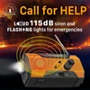 FosPower nešiojamasis avarinis radijas su saulės baterija, rankiniu generatoriumi ir 2000 mAh FOSPWB-2376