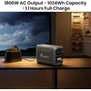 FOSSiBOT nešiojamoji įkrovimo stotelė 1024 Wh 1800 W LiFePO4 F1800