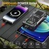 FOWAWU automobilinis užvedimo įrenginys su kompresoriumi 8000 A, 26800 mAh, 160 PSI, F808
