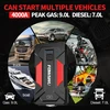 FOWAWU automobilio užvedimo įrenginys 12 V, 24800 mAh, 4000 A, F606