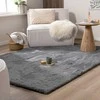 FRAAI Home &amp; Living kilimas, 80 × 150 cm, poliesterio, ilgo plauko, antracito spalvos, Comfy Supreme