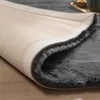 FRAAI Home &amp; Living kilimas, 80 × 150 cm, poliesterio, ilgo plauko, antracito spalvos, Comfy Supreme
