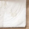 FRAAI Home &amp; Living minkštas baltas poliesterio kilimas 80 × 150 cm Comfy Supreme