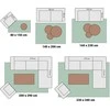 FRAAI Home &amp; Living minkštas poliesterio kilimas 80 × 150 cm Comfy Supreme taupe