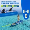 FunWater pripučiama irklentė SUP, 3,5 m x 0,83 m, 15 cm, su aksesuarais, SUPFR02E