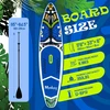 FunWater pripučiama irklentė SUP, 3,5 m x 0,83 m, 15 cm, su aksesuarais, SUPFR02E