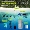 FunWater pripučiama irklentė SUP, 3,5 m x 0,83 m, 15 cm, su aksesuarais, SUPFR02E