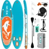 FunWater pripučiama SUP lenta, PVC, 3.2 m x 0.83 m, 15 cm storio, mėlyna, SUPFW08C