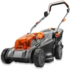 FUXTEC akumuliatorinė vejapjovė 40 V, 43 cm pjovimo plotis, reguliuojamas aukštis, FX-E2RM43SET