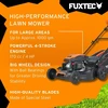 Fuxtec benzininė vejapjovė 4in1, 2,9 kW, 51 cm pjovimo plotis, galinis pavaras, FX-RM5170