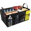 GADLANE automobilio bagažinės organizatorius, sulankstomas, nailoninis, 50 × 38 × 26 cm, GLLBO01
