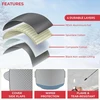 GADLANE magnetinis automobilio priekinio stiklo uždangalas 145 × 100 cm GL1493