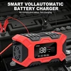 Gaethra automobilinio akumuliatoriaus įkroviklis 12 V 6 A su LCD, 12V 6A