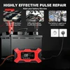 Gaethra automobilinio akumuliatoriaus įkroviklis 12 V 6 A su LCD, 12V 6A