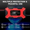 Gaethra automobilinio akumuliatoriaus įkroviklis 12 V 6 A su LCD, 12V 6A