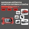 Gaethra automobilio akumuliatorių įkroviklis 12 V 6 A su LCD ekranu