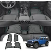 GAFAT automobilio kilimėliai Jeep Wrangler JL 4XE Rubicon Plug-in Hybrid 2021–2025, TPE