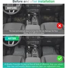 GAFAT automobilio kilimėliai Jeep Wrangler JL 4XE Rubicon Plug-in Hybrid 2021–2025, TPE