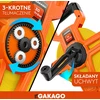 Gakago 30 m matavimo juosta su 3:1 pavaros mechanizmu ir svirtiniu fiksatoriumi