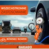 Gakago padangų pripūtimo manometras su 45 cm žarna, 0–12 bar, GK-RF