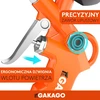 Gakago padangų pripūtimo manometras su 45 cm žarna, 0–12 bar, GK-RF