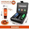 Gakago ratų varžtų galvučių rinkinys 17, 19 ir 21 mm, 1/2 colio, Steckschlüssel-Satz Kraft-Schoneinsatz