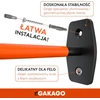 Gakago sieninis automobilių padangų ir ratlankių laikiklis, 4 vnt., iki 40 kg, Reifen Wandhalterung