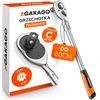 Gakago teleskopinis 1/2 col. reketinis raktas iki 60 cm, 72 dantų, 615 Nm Teleskop Knarre_450-600