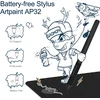 GAOMON grafinis planšetinis kompiuteris M1220 su 8192 lygių rašikliu ir USB-C