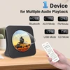 GAONAWAY nešiojamas CD grotuvas su Bluetooth, 4000 mAh baterija ir FM radiju GA-ECD-UCDDBK BY