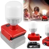 GAOUTO akumuliatorinis darbo šviestuvas 18 V, 12 W LED, E27, 150–1300 lm ZL682-Baterija lamp