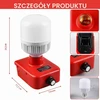GAOUTO akumuliatorinis darbo šviestuvas 18 V, 12 W LED, E27, 150–1300 lm ZL682-Baterija lamp