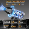 GARAID elektrinis oro pūstuvas dulkėms su LED, 150000 aps./min., 6000 mAh, W20G