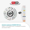 Gardena akumuliatorinė vejapjovė 30 cm pjovimo plotis, 18 V, 25 l žolės surinkimo talpa, EasyMax 30/18 V P4A (14629-20)