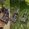 Gardena lapų surinktuvas vejoms ir terasoms su keičiamais šepečiais 03566-20
