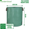 GardenGloss sodo atliekų maišai su rankenomis, 3 vnt. po 272 l, iki 50 kg