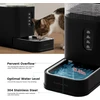 Gardner Pet automatinis gravitacinis vandens dozatorius šunims ir katėms, nerūdijančio plieno dubuo, 8,5 l