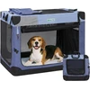 Gardner Pet sulankstomas transportavimo narvas šunims 76 × 53 × 53 cm, GP02I4025BL01