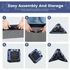 Gardner Pet sulankstomas transportavimo narvas šunims 76 × 53 × 53 cm, GP02I4025BL01