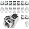 GAsupply chromuotos ratų veržlės M12 x 1.5, 37 mm, SW21, 20 vnt., 5307S