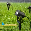 GEEDIAR LED sodo šviestuvų rinkinys su įsmeigiamais kuoliukais, 4 vnt., 3 W, šilta balta šviesa
