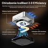 GEEKOM A8 MAX R7 mini kompiuteris su AMD Ryzen 7 8745HS, 16 GB DDR5 RAM ir 1 TB NVMe SSD