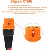 GELRHONR saulės modulio kabelio adapteris XT60i-F, 2 m, 12 AWG, 200 W, GELRHONR-2M-XT60i