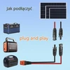 GELRHONR saulės modulio kabelio adapteris XT60i-F, 2 m, 12 AWG, 200 W, GELRHONR-2M-XT60i