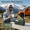 Gemmac avarinis saulės radijas Bluetooth AM/FM/SW su 10 000 mAh maitinimo banku 1199SW