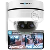 GENBOLT IP stebėjimo kamera su 2.5K raiška, PTZ, 10x optinis priartinimas, PoE, Wi-Fi, IK10, modelis GB220K